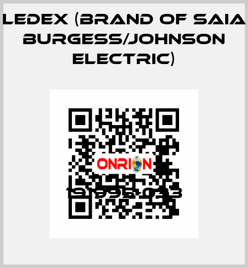 191995-033 Ledex (brand of Saia Burgess/Johnson Electric)