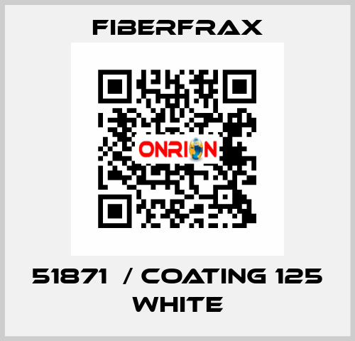 51871  / COATING 125 white Fiberfrax