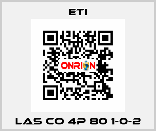 LAS CO 4P 80 1-0-2 Eti