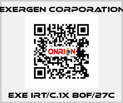 EXE IRT/C.1X 80F/27C Exergen Corporation