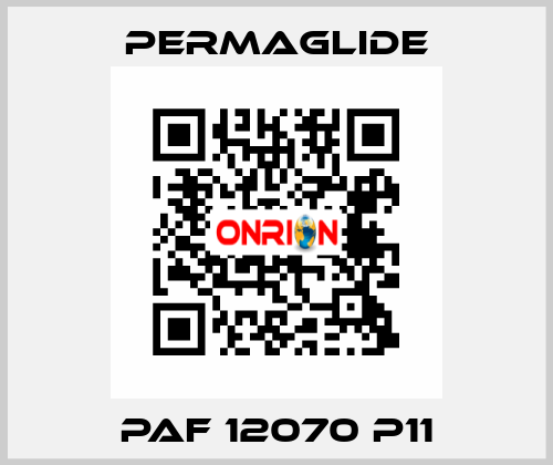 PAF 12070 P11 Permaglide