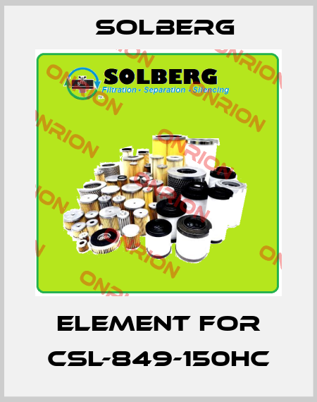 Element for CSL-849-150HC Solberg