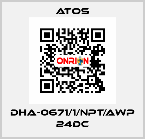 DHA-0671/1/NPT/AWP 24DC Atos