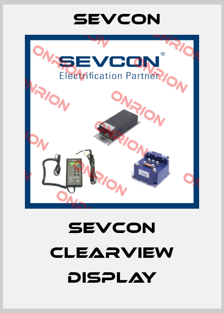 Sevcon Clearview Display Sevcon