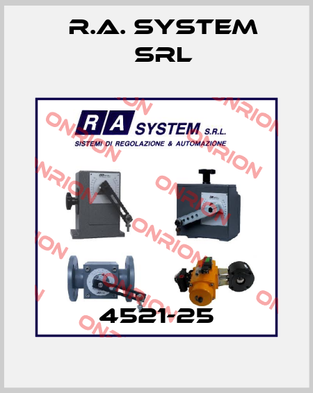4521-25 R.A. System Srl