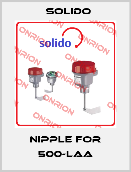 nipple for 500-LAA Solido