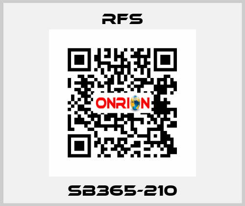 SB365-210 RFS