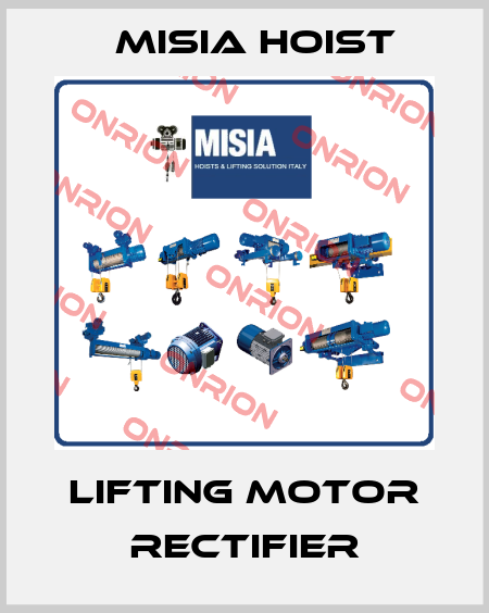 Lifting motor rectifier Misia Hoist