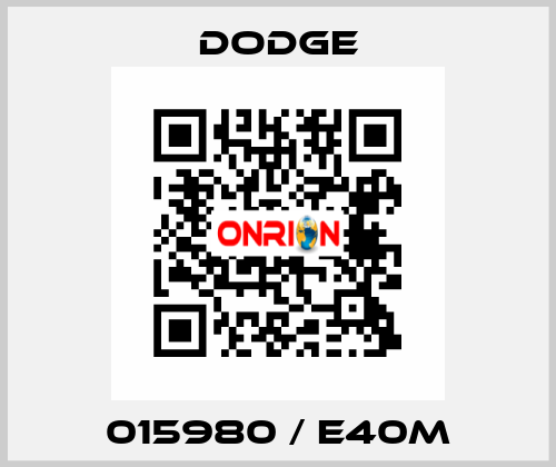 015980 / E40M Dodge