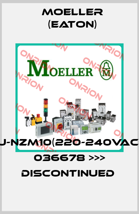 U-NZM10(220-240VAC) 036678 >>> DISCONTINUED  Moeller (Eaton)
