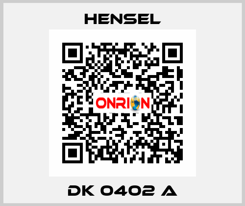 DK 0402 A Hensel