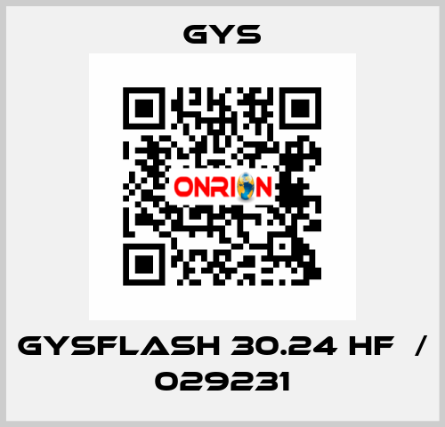 GYSFLASH 30.24 HF  / 029231 GYS