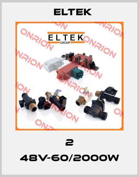 2 48V-60/2000W Eltek