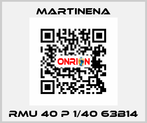 RMU 40 P 1/40 63B14 Martinena