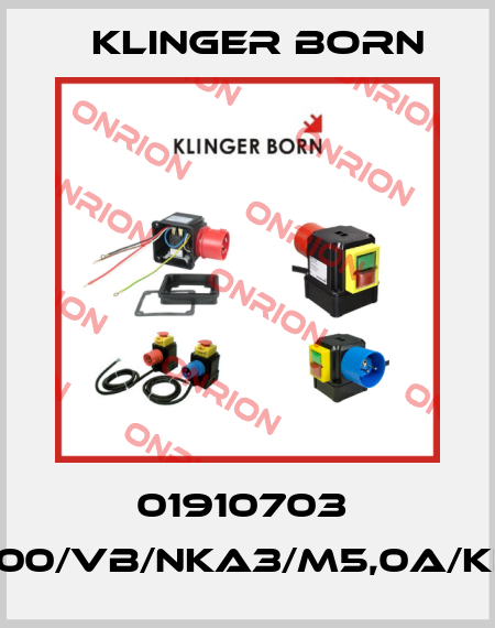 01910703  K400/VB/NKA3/M5,0A/KL-P Klinger Born