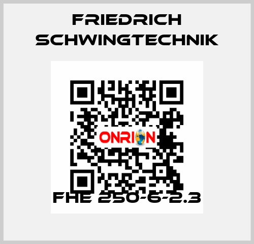 FHE 250-6-2.3 Friedrich Schwingtechnik