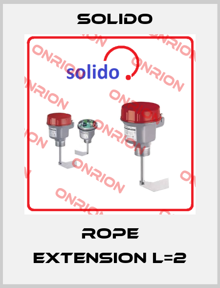 Rope extension L=2 Solido