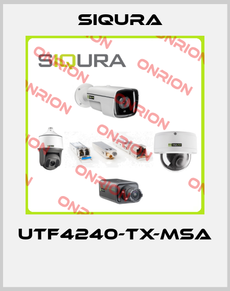UTF4240-TX-MSA  Siqura