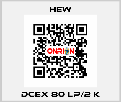 DCEx 80 LP/2 K HEW