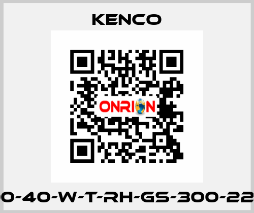 5700-40-W-T-RH-GS-300-220-N, Kenco