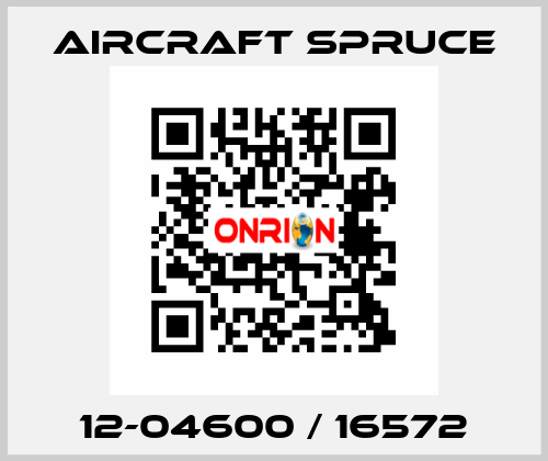 12-04600 / 16572 Aircraft Spruce