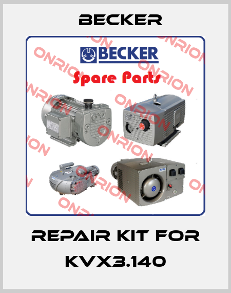 repair kit for KVX3.140 Becker