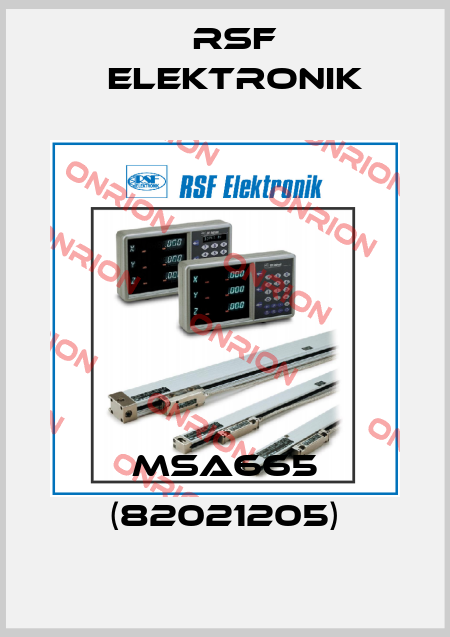 MSA665 (82021205) Rsf Elektronik