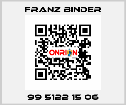 99 5122 15 06 FRANZ BINDER