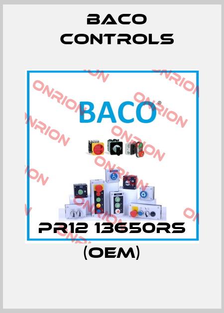 PR12 13650rs (OEM) Baco Controls