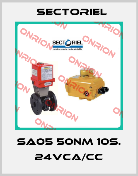 SA05 50Nm 10s. 24VCA/CC Sectoriel