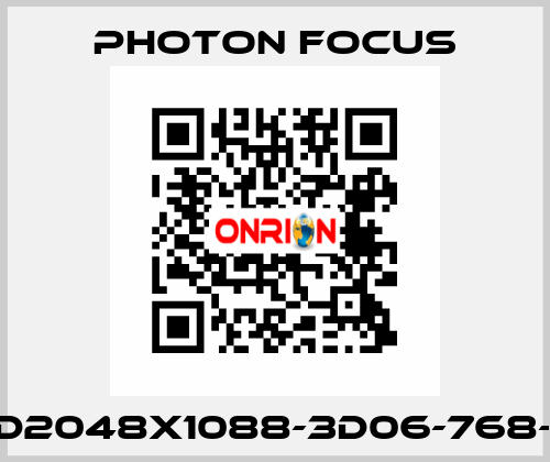 MV1-D2048x1088-3D06-768-G2-8 PHOTON FOCUS