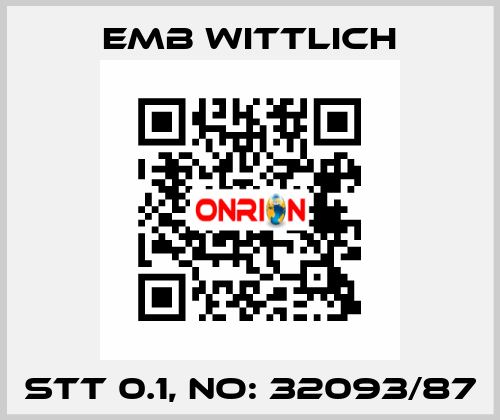 STT 0.1, NO: 32093/87 EMB Wittlich