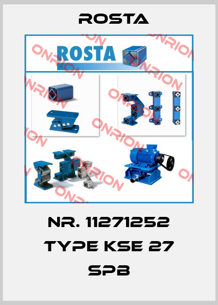 Nr. 11271252 Type KSE 27 SPB Rosta