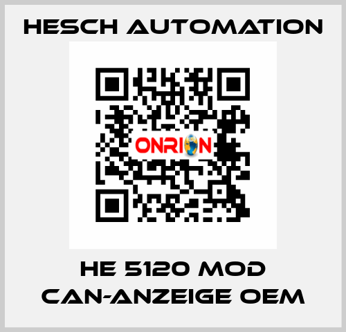 HE 5120 MOD CAN-Anzeige OEM Hesch Automation