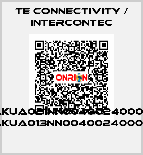 AKUA021NN00400240000 (AKUA013NN00400240000) TE Connectivity / Intercontec