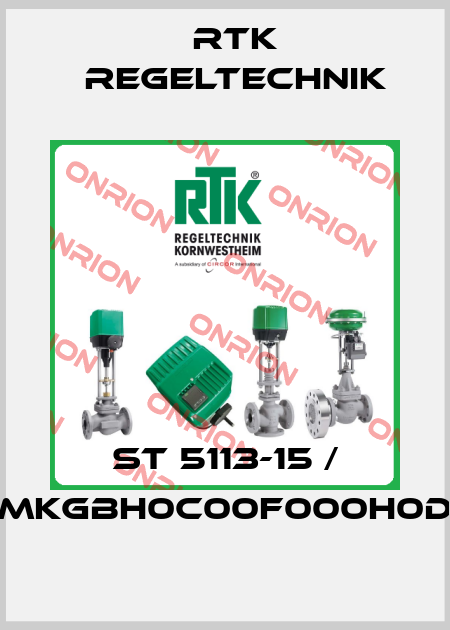 ST 5113-15 / MKGBH0C00F000H0D RTK Regeltechnik