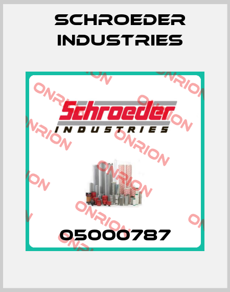 05000787 Schroeder Industries