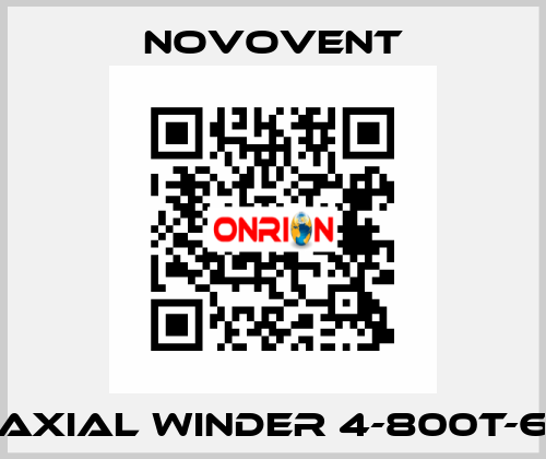 Axıal wınder 4-800T-6 Novovent