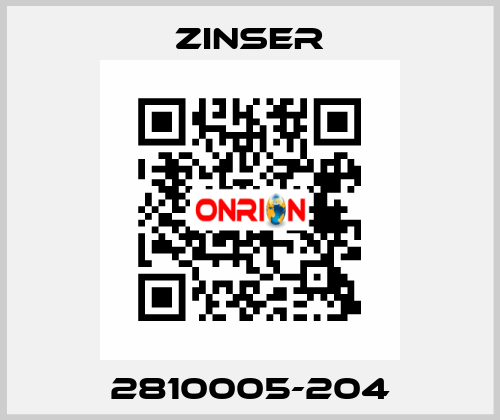 2810005-204 Zinser