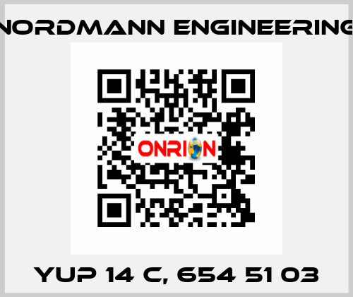 YUP 14 C, 654 51 03 NORDMANN ENGINEERING