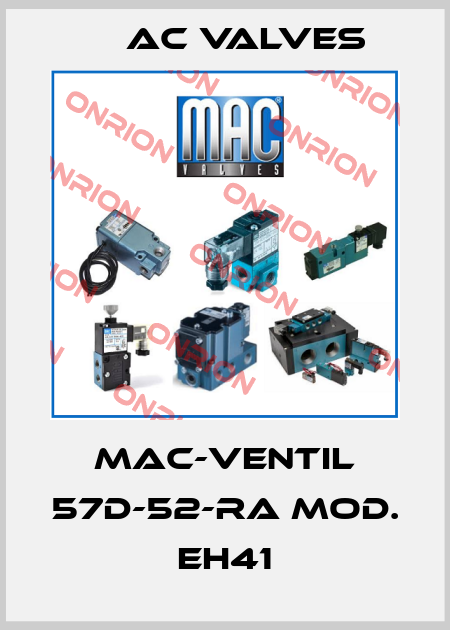 MAC-Ventil 57D-52-RA Mod. EH41 МAC Valves