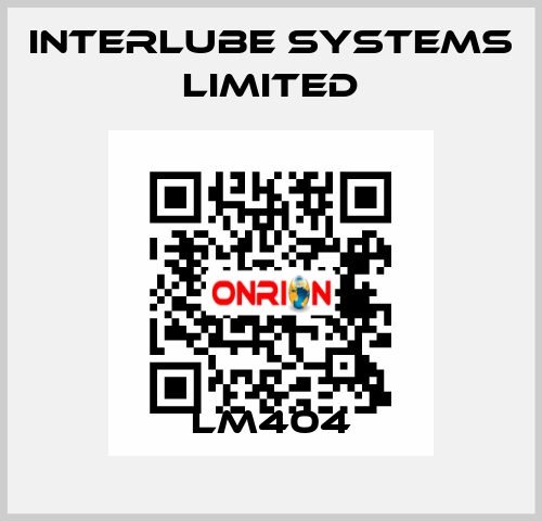 LM404 Interlube Systems Limited