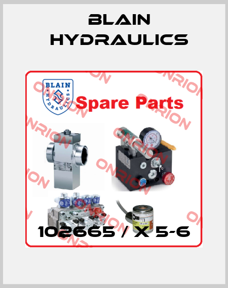 102665 / X 5-6 Blain Hydraulics