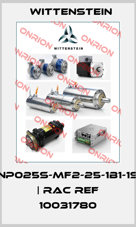 NP025S-MF2-25-1B1-1S | RAC REF 10031780 Wittenstein