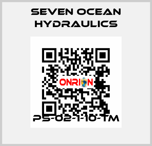 PS-02-1-10-TM Seven Ocean Hydraulics