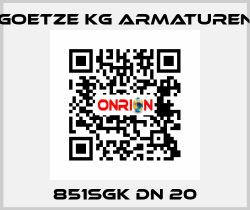 851sGK DN 20 Goetze KG Armaturen