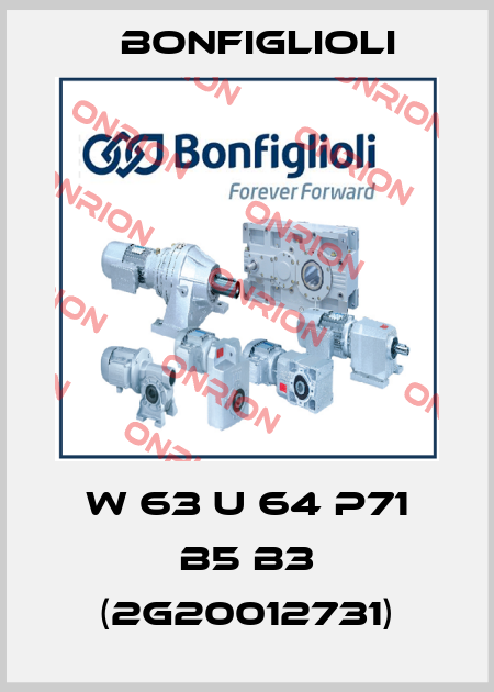 W 63 U 64 P71 B5 B3 (2G20012731) Bonfiglioli