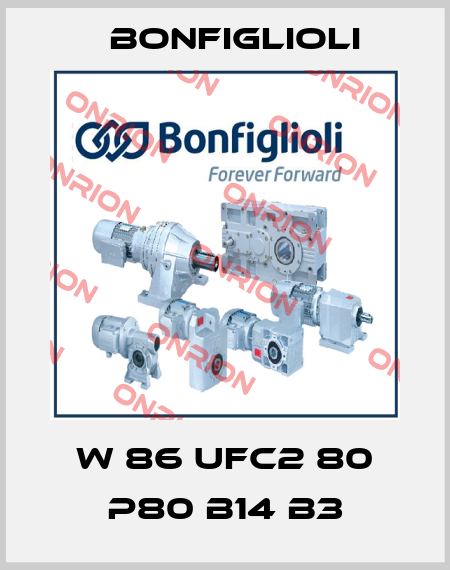 W 86 UFC2 80 P80 B14 B3 Bonfiglioli