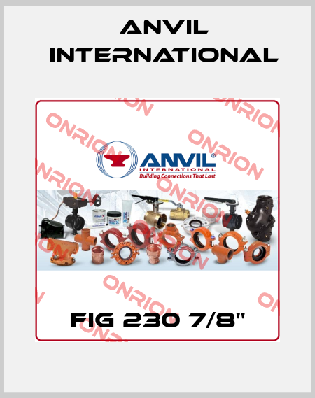 FIG 230 7/8" Anvil International