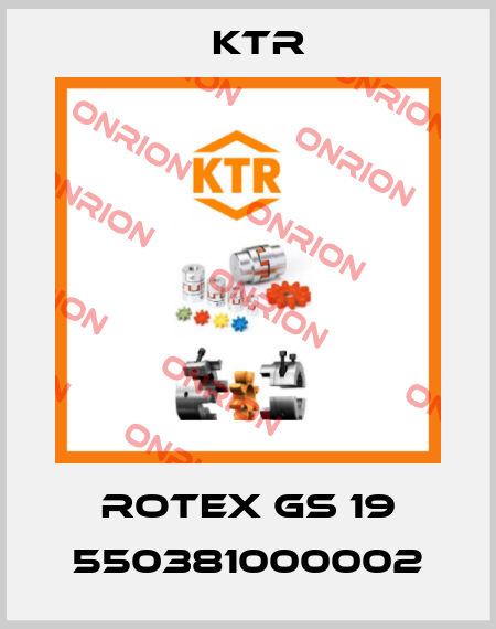 ROTEX GS 19 550381000002 KTR
